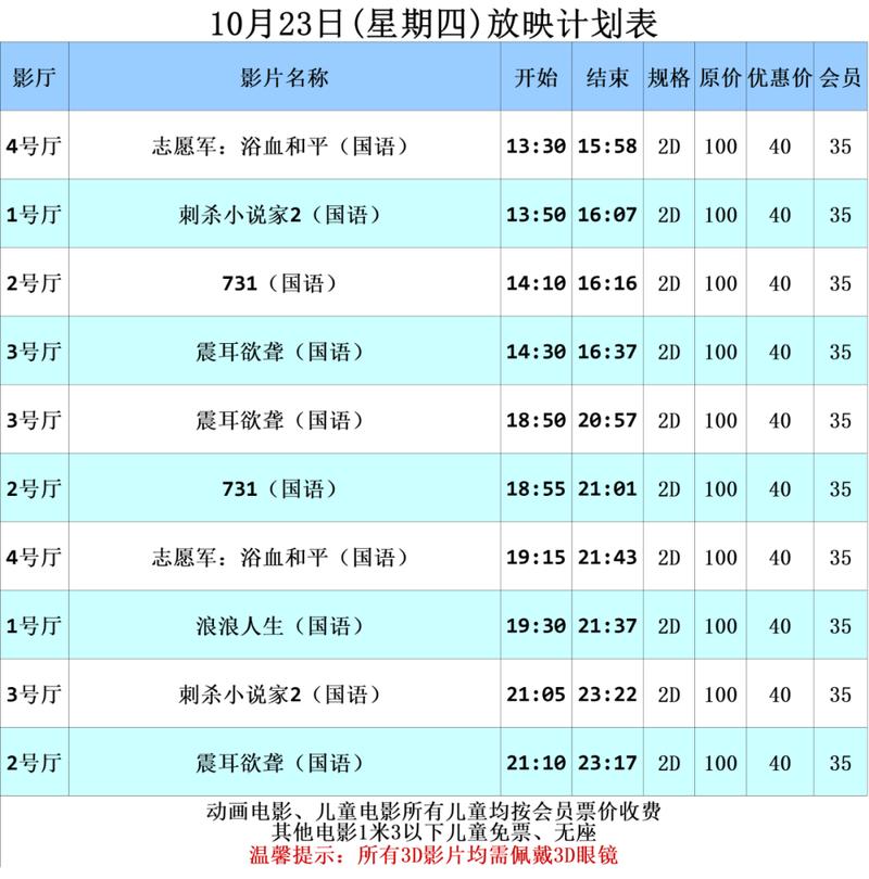 成龙影院今日电影排期 | 最新上映影片场次查询 | 今日热映电影时间表